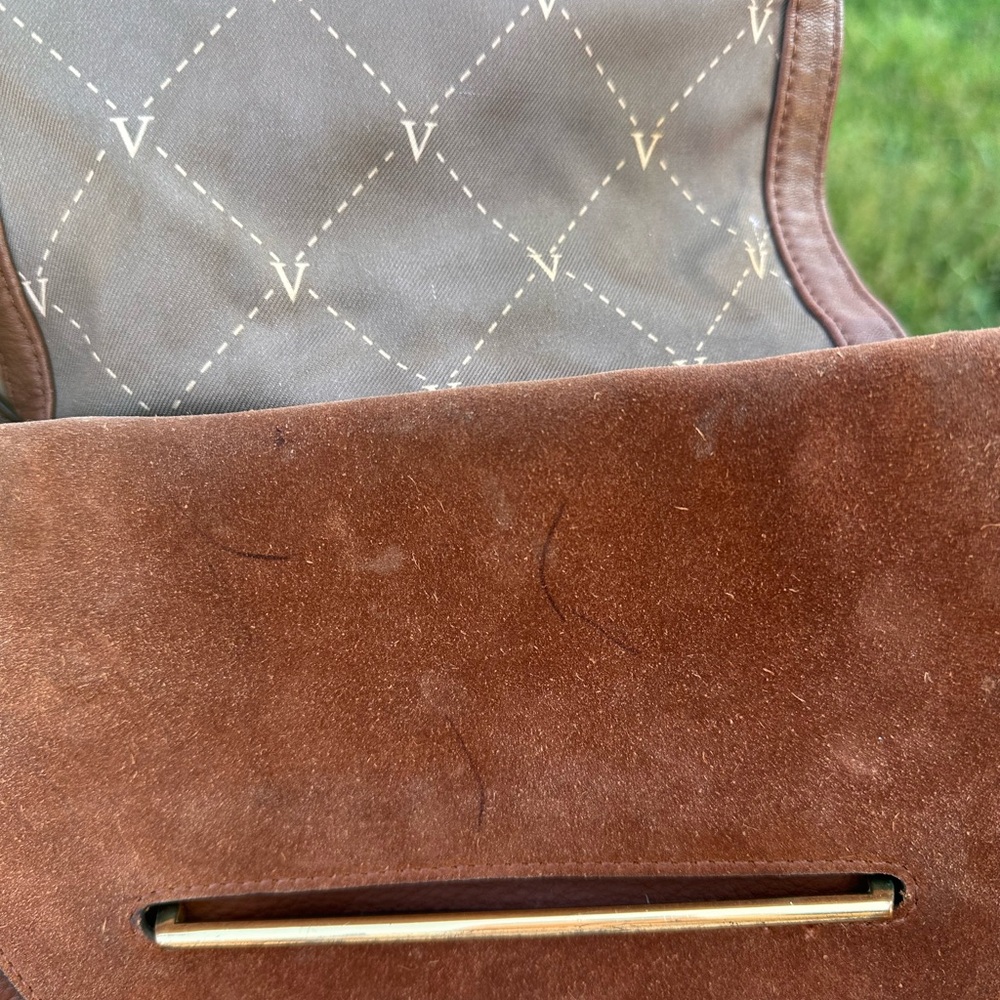 Brown Leather Crossbody Bag• Vince camuto - Picture 8 of 11